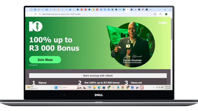 10 Bet SA Welcome Bonus