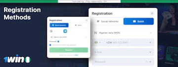 1win registration