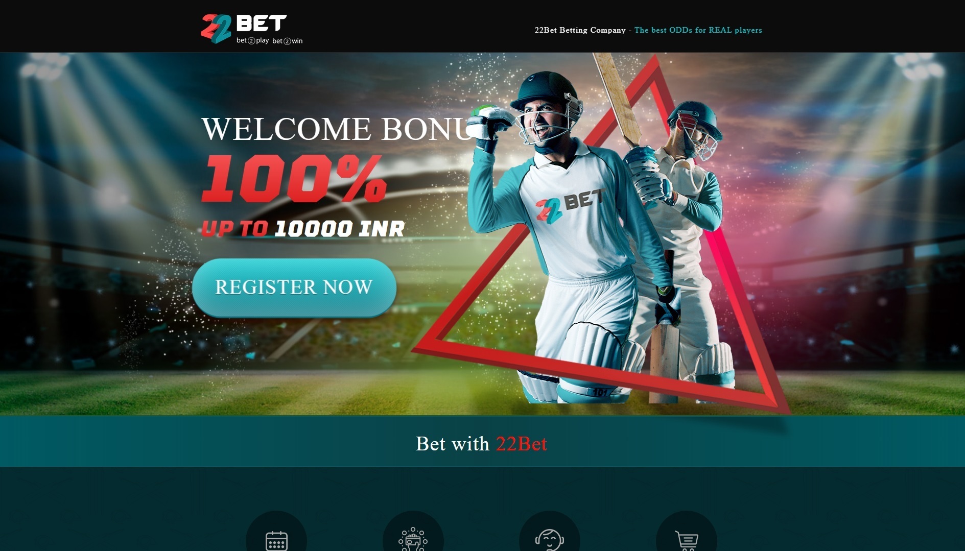 22 Bet India Bonus