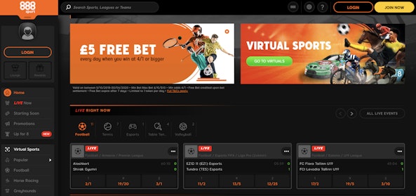 888sport Sports Betting