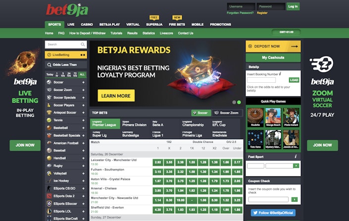 Bet9ja Bonus How To Access The Best Football Betting In Nigeria