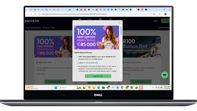 Bet Co Za SA Welcome Bonus