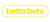 Betta Bets yellow logo transparent