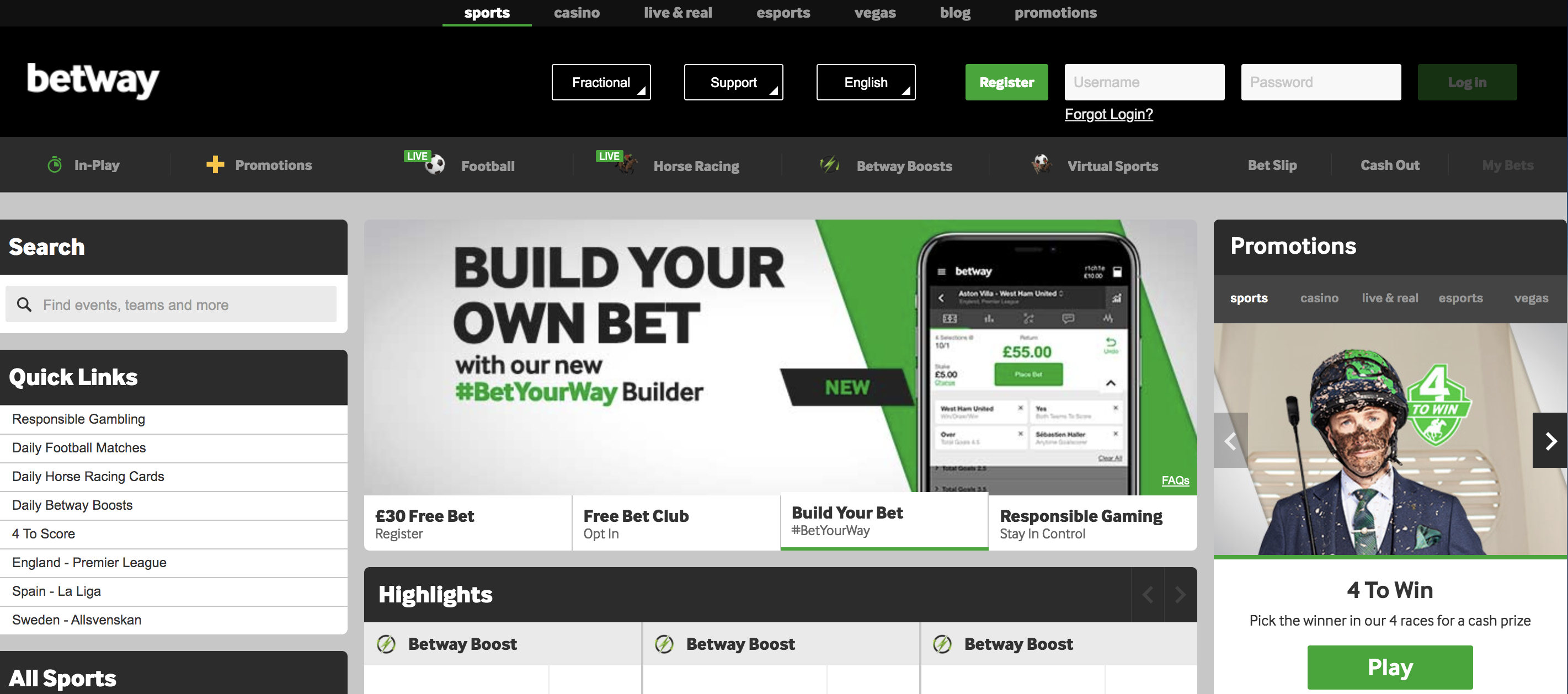 betting sites with best promotions