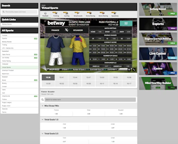 Betway Virtual Football Betting