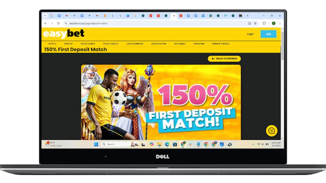 Easybet SA Welcome Bonus
