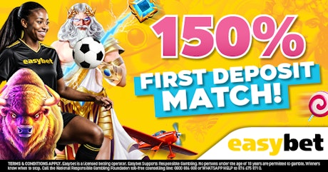 Easybet Welcome Bonus Page Bet Blazers