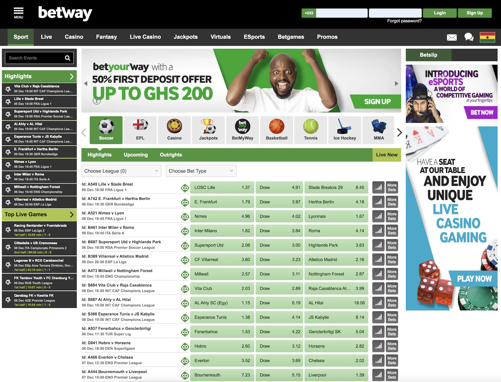 Betway Ghana