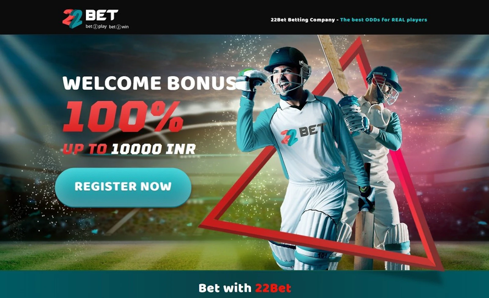 22bet Welcome Offer India