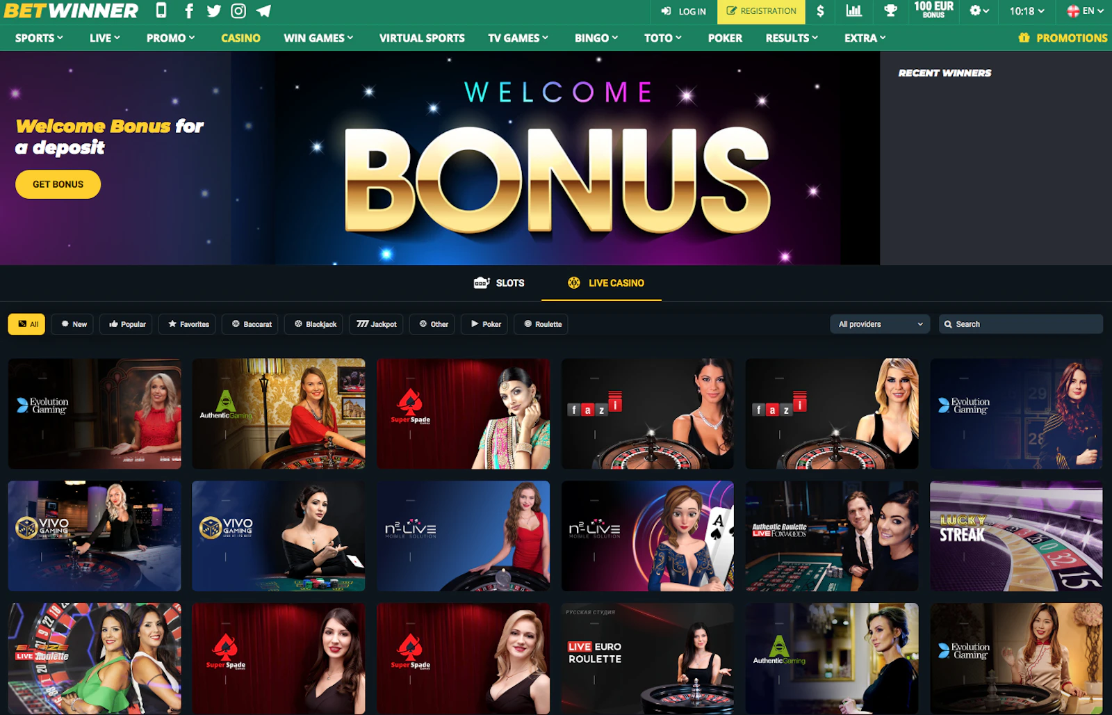 Betwinner Casino