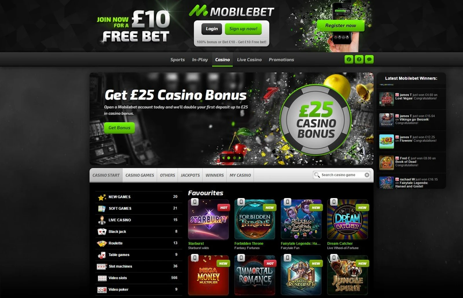 Mobilebet Casino