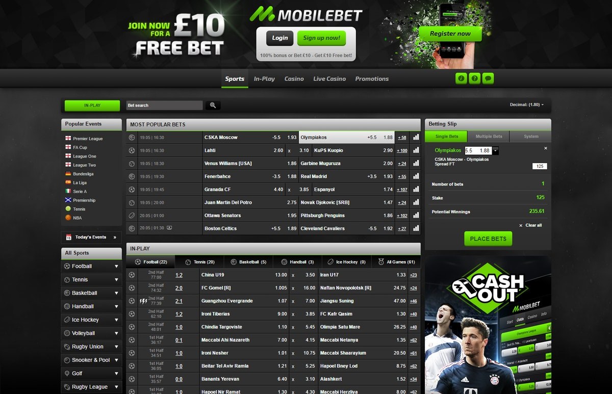 Mobilebet Sportsbook