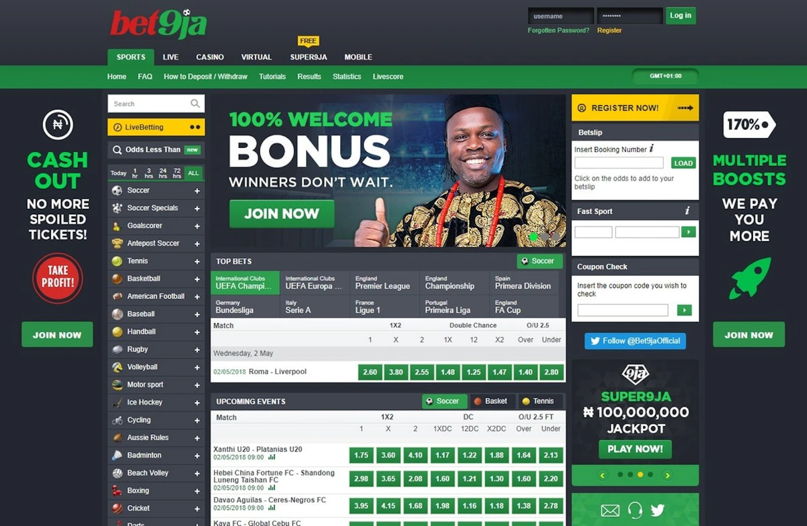 Bet9ja Sports Betting