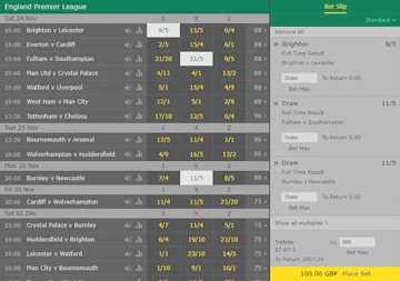 Bet365 Acca