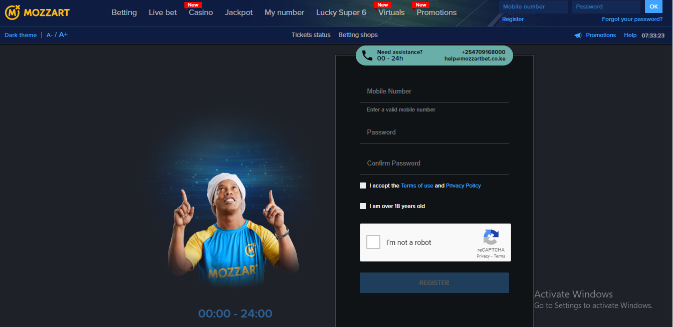 Mozzartbet Registration