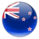 New Zealand round flag