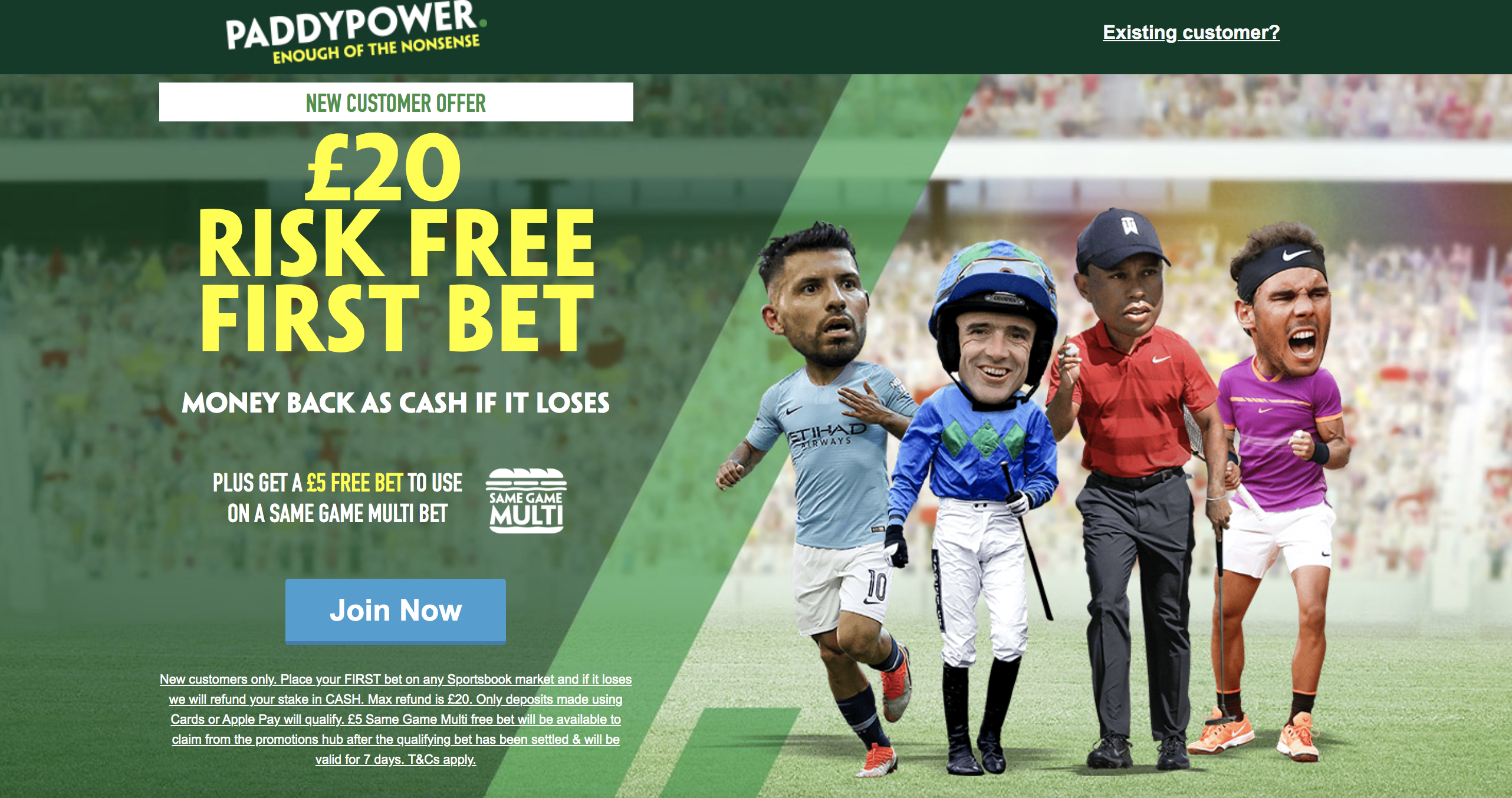 Paddy Power Sign Up
