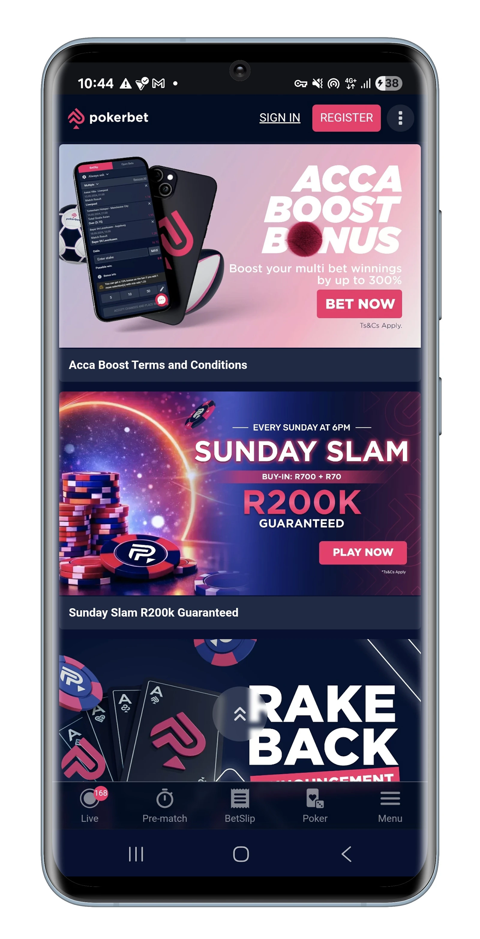Pokerbet SA Promos