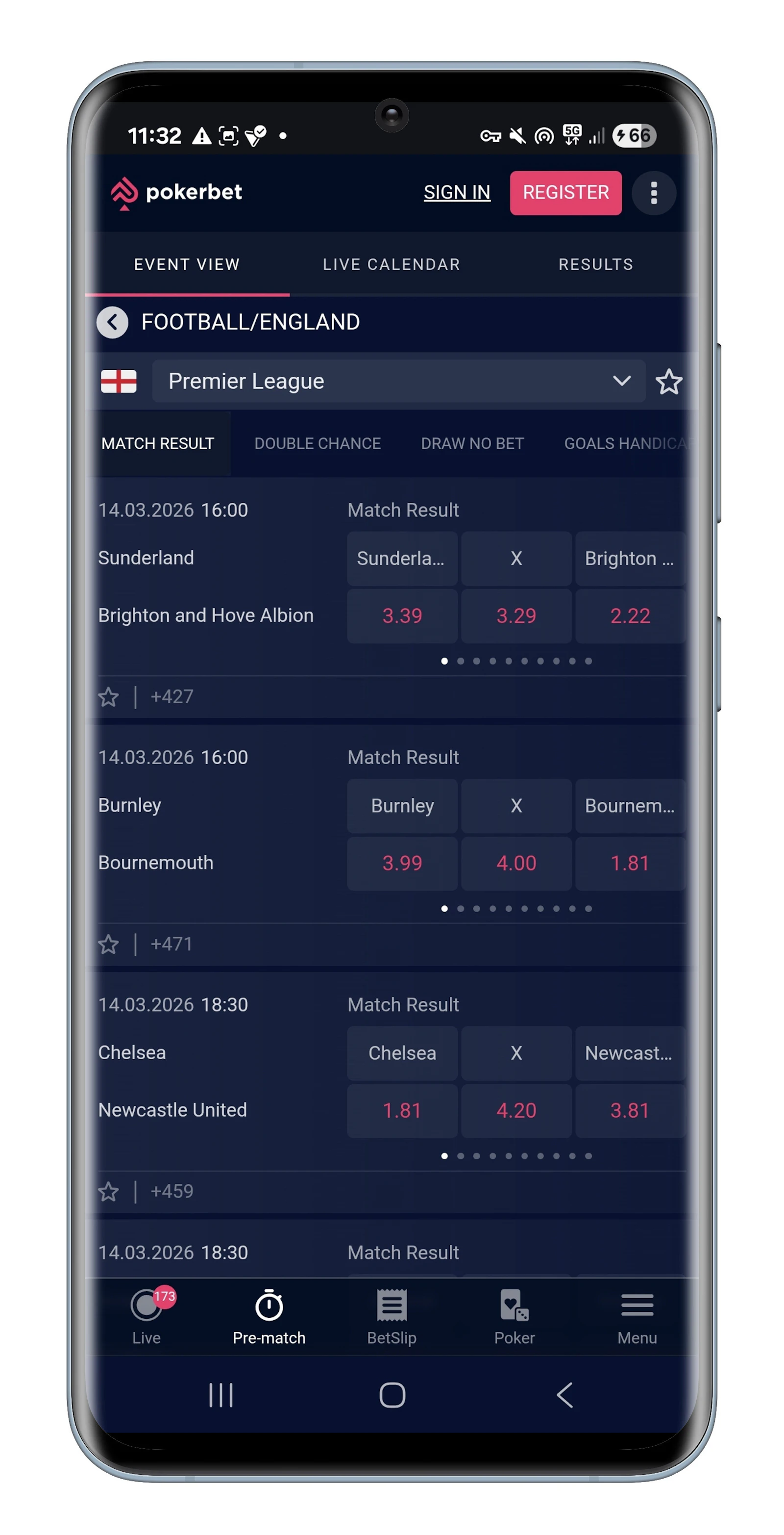 Pokerbet SA Sports