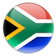 South Africa round flag