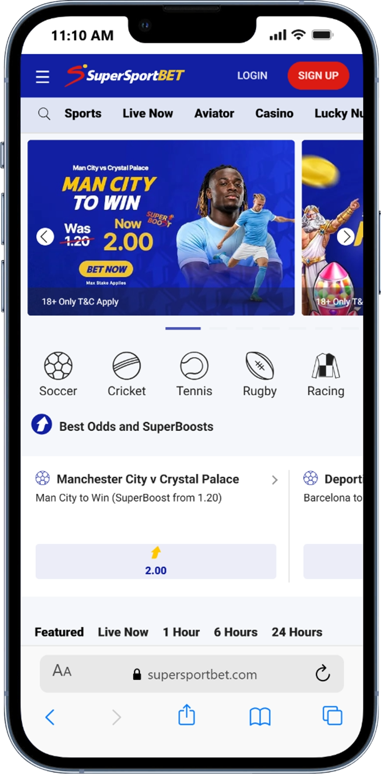 Super Sport Bet SA Home