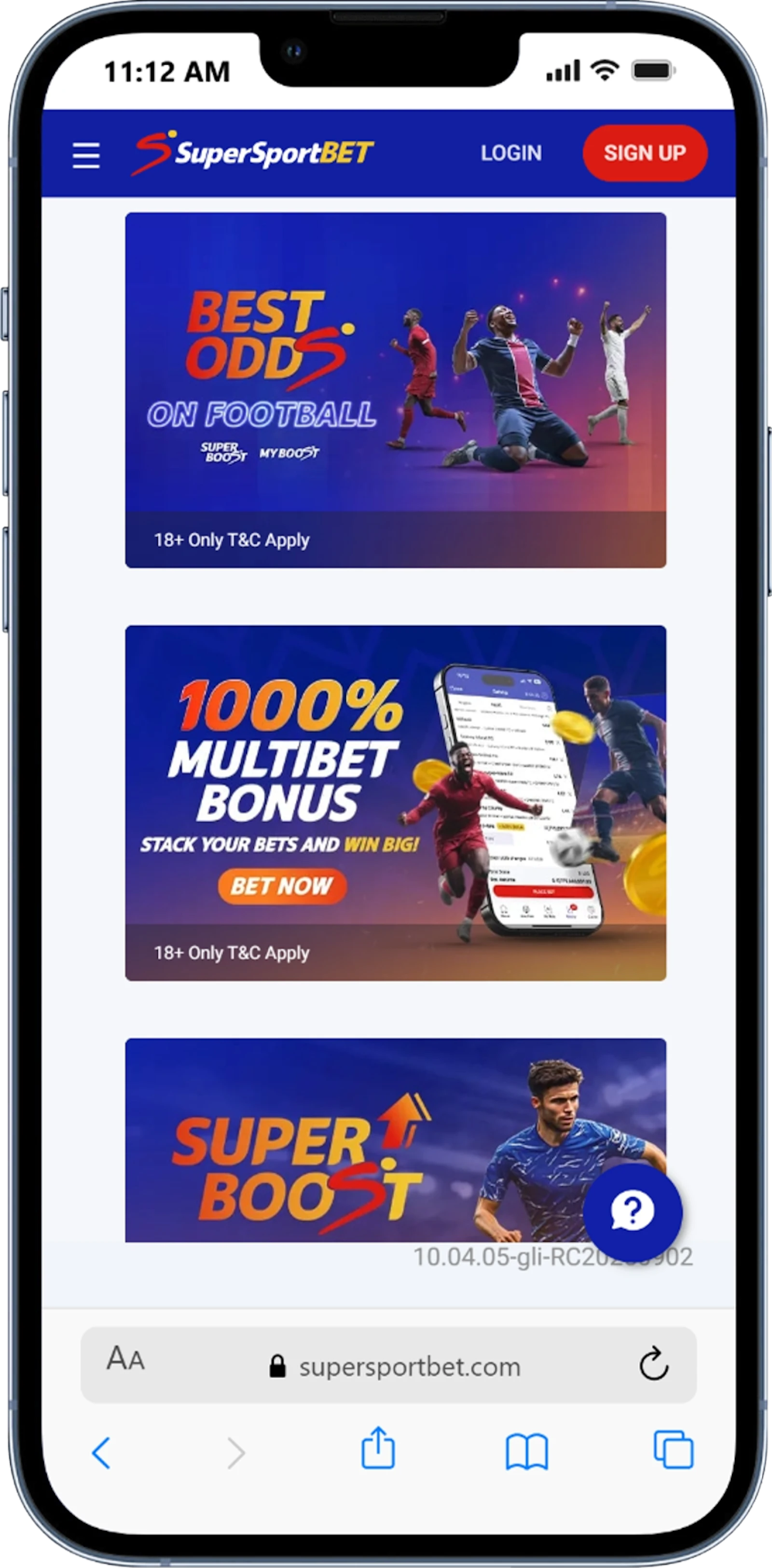 Super Sport Bet SA Promos