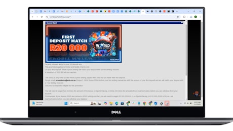 World Sports Betting SA Welcome Bonus