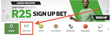 Betway data free south africa