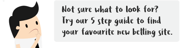 New betting sites 5 steps